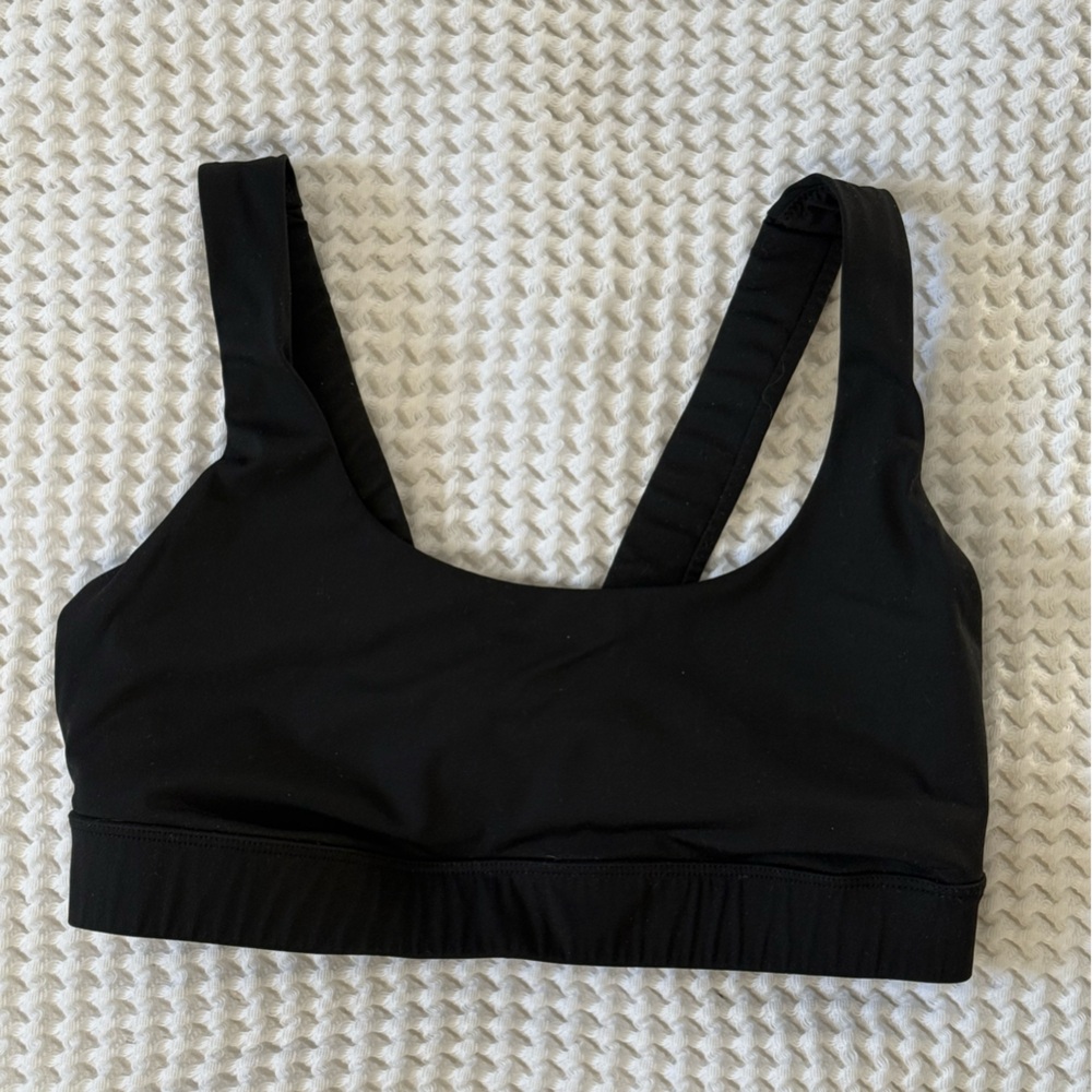 Black Sports Bra